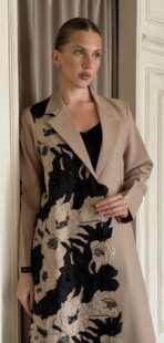 ⁦Co Darla03-beige and black⁩ - الصورة ⁦2⁩
